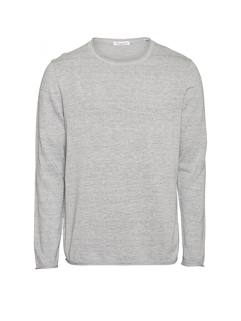KNOWLEDGE COTTON APPAREL Pullover grau | L